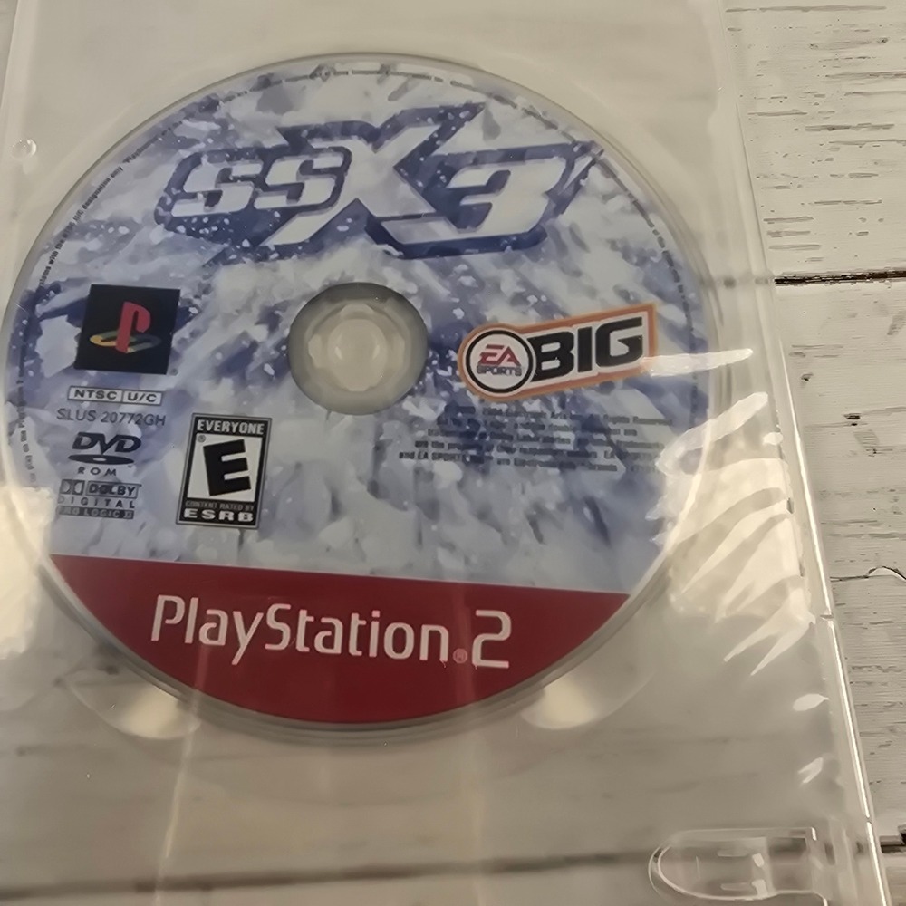 SSX 3 Sony PlayStation 2 PS2 Game Disc Only SLUS 20772GH EA Sports BIG